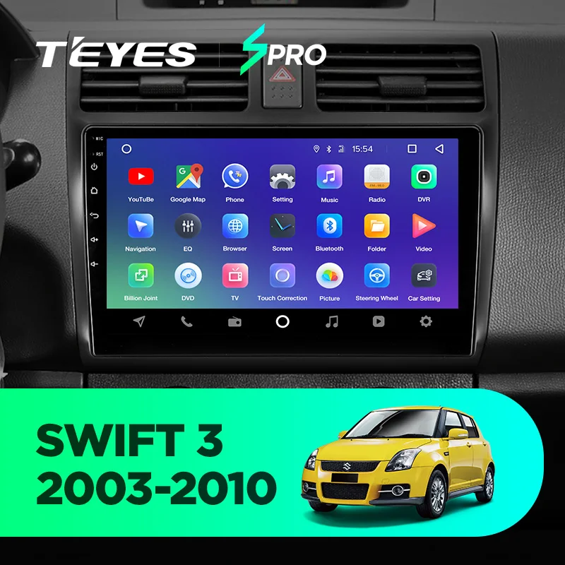 Discount TEYES SPRO android car dvd gps multimedia player For Suzuki Swift 3 2003-2010 car dvd navigation radio video audio player 1