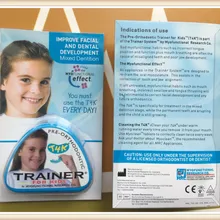 Горячее предложение! Распродажа! Стоматологический ортодонтический тренажер для зубов для детей с мягкой текстурой T4K blueColor