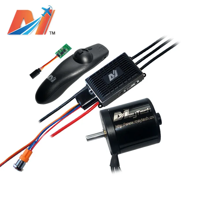 

Maytech motor powered surfboard 5065 170KV motor 100A 12S ESC controller electric skateboard