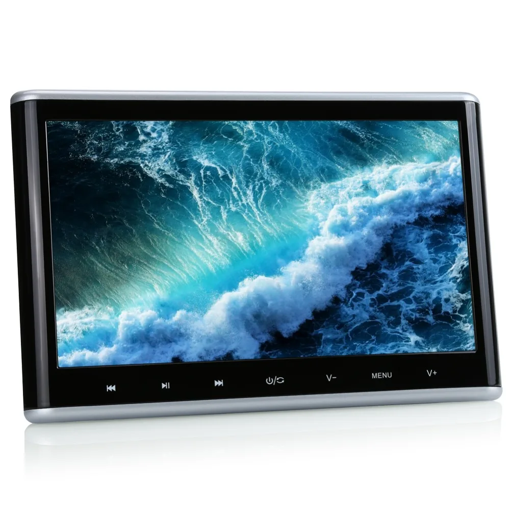 Тыква 10 1 '񟝰*600 Автомобильный Подголовник DVD плеер HD цифровой TFT экран с HDMI