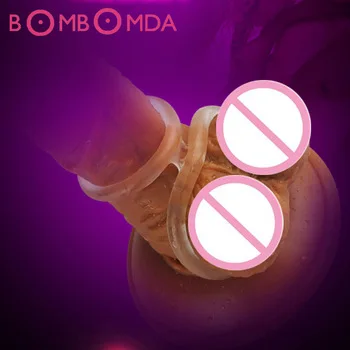 Double Stong Vibrating Cock Ring, Penis Rings, Delay Ring, Cocking, Sex Toys, Sex Products, Adult Toy O25