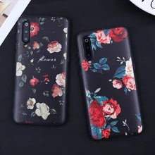 פרחוני מקרה עבור שיאו mi אדום mi הערה 7 6 5 פרו 5 בתוספת 5A S2 יוקרה רך TPU סיליקון מקרה עבור שיאו mi mi 8 mi 9 mi A1 A2 לייט 6X 5X A1(China)