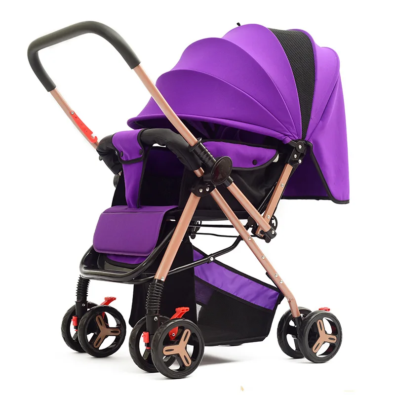 Huaying baby Stroller ultra-light folding Safety Baby Stroller Can Sit Reclining Cart Eight-Wheel Baby Two-Way Stroller Huaying baby Stroller ultra-light folding Safety Baby Stroller Can Sit Reclining Cart Eight-Wheel Baby Two-Way Stroller