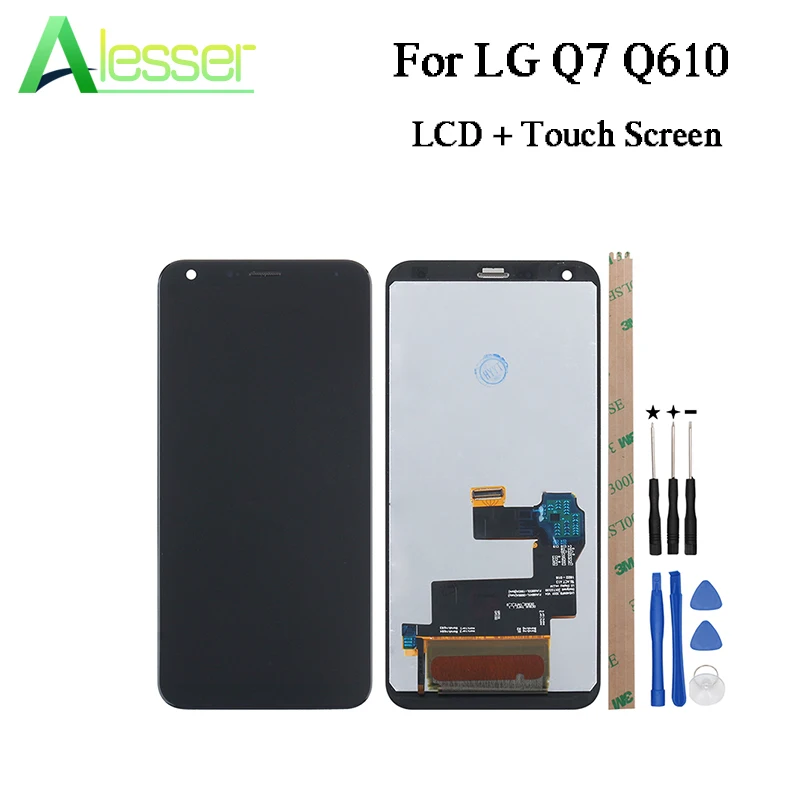 

Alesser For LG Q7 Q610 LCD Display And Touch Screen 5.5" Screen Tested Assembly Replacement For LG Q7 Q610 +Tools +Adhesive