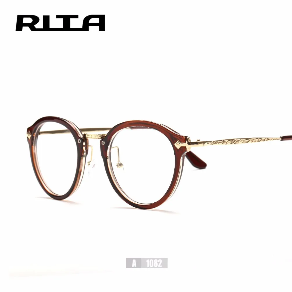 Korea Round Classic Eyeglasses Frames Rita Eyewear Men ...
