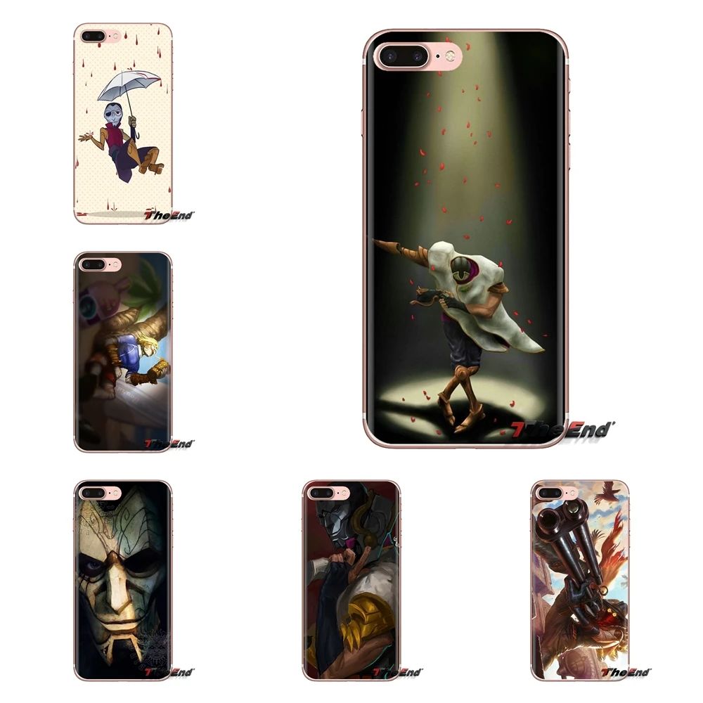Для Samsung Galaxy J1 J2 J3 J4 J5 J6 J7 J8 Plus 2018 Prime 2015 2016 2017 Мягкий силиконовый чехол Jhin Singed League of