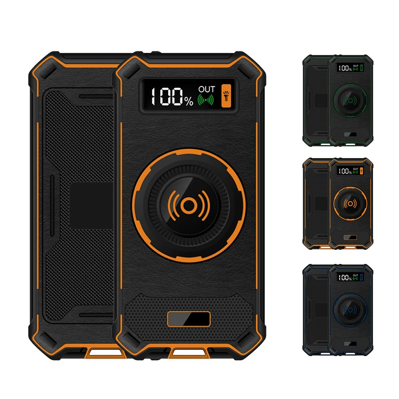 QI Wireless Charger Power Bank 10000mAh Portable LCD Display Dual USB External Battery Powerbank with LED Light for iphone X 8 QI Wireless Charger Power Bank 10000mAh Portable LCD Display Dual USB External Battery Powerbank with LED Light for iphone X 8