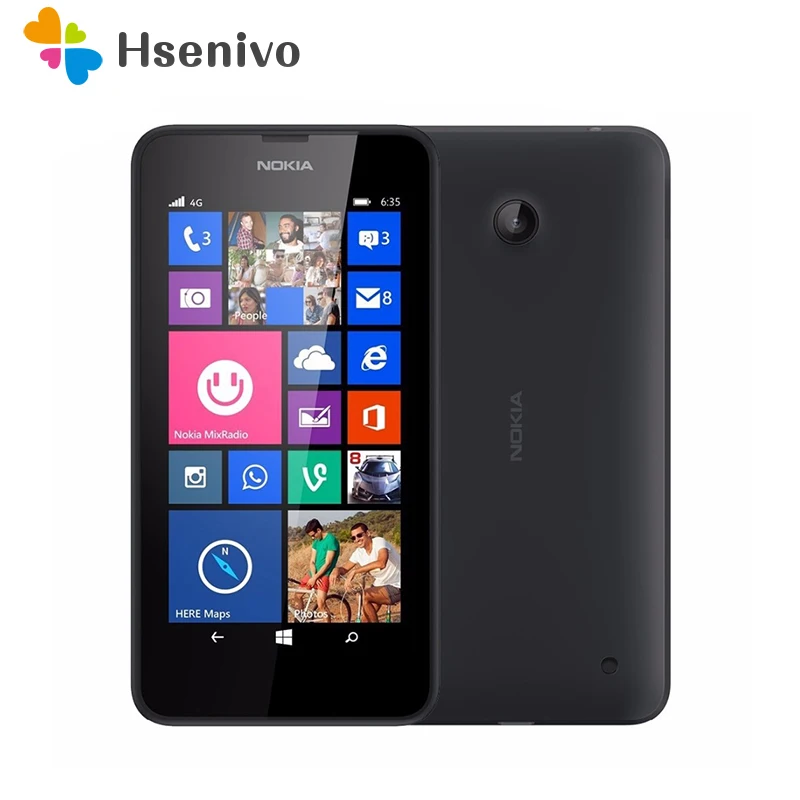 100% Original Nokia Lumia 635 Windows Phone 4.5\