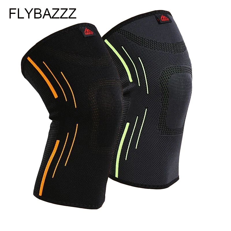 

FLYBAZZZ 1 Psc High Elastic Kneepad Breathable Basketball Running Hiking Cycling Fitness Knee Support Outdoors Sports Protection
