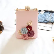 Meloke, новинка, Женский вечерний клатч с цветами, Алмазный клатч, сумки для женщин, сумки для свадьбы, банкета, с цепочкой, MN756