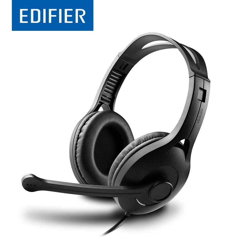 EDIFIER K800 Over Ear Headphones Гибкая Удобная игры гарнитура Шум с шумоподавлением