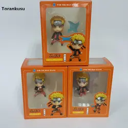 Наруто Nendoroid ПВХ Фигурки 100 мм аниме uzumaki Naruto Игрушечные лошадки Rasengan Коллекционная модель игрушки наруто 3 шт./компл