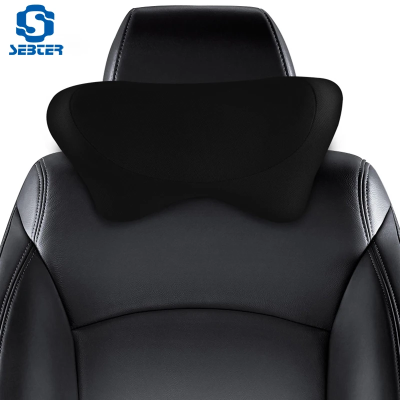 

SEBTER Headrest Neck Protection Car Pillow Memory Cotton Pillow Car Seat Supplies Car Neck Protection Cervical Vertebra Pillow