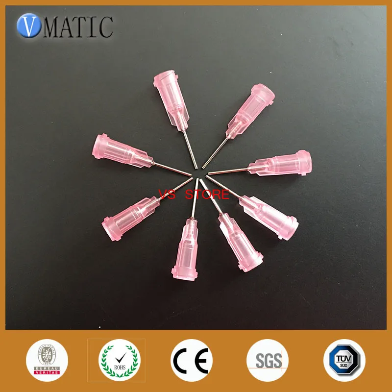 

Free Shipping 100Pcs 0.5'' 20G Luer Lock Glue Dispensing Needles Industrial Plastic Liquid Adhesive Dispense Needle Tip 1/2 Inch
