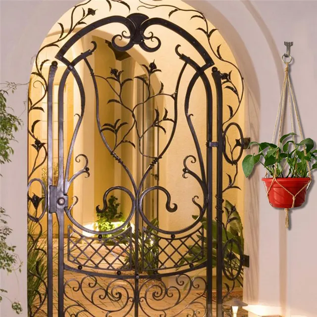 Plant Hanger Flower Pot Basket With Holder Handmade Macrame Hanging Rope Hook Suit For Houseplant Decorate Balcony Garden Flower