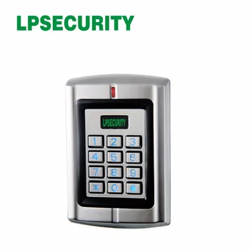 

Anti-vandal Metal Waterproof Standalone key&RFID access/reader for single door W4 wiegand 26-37 input,