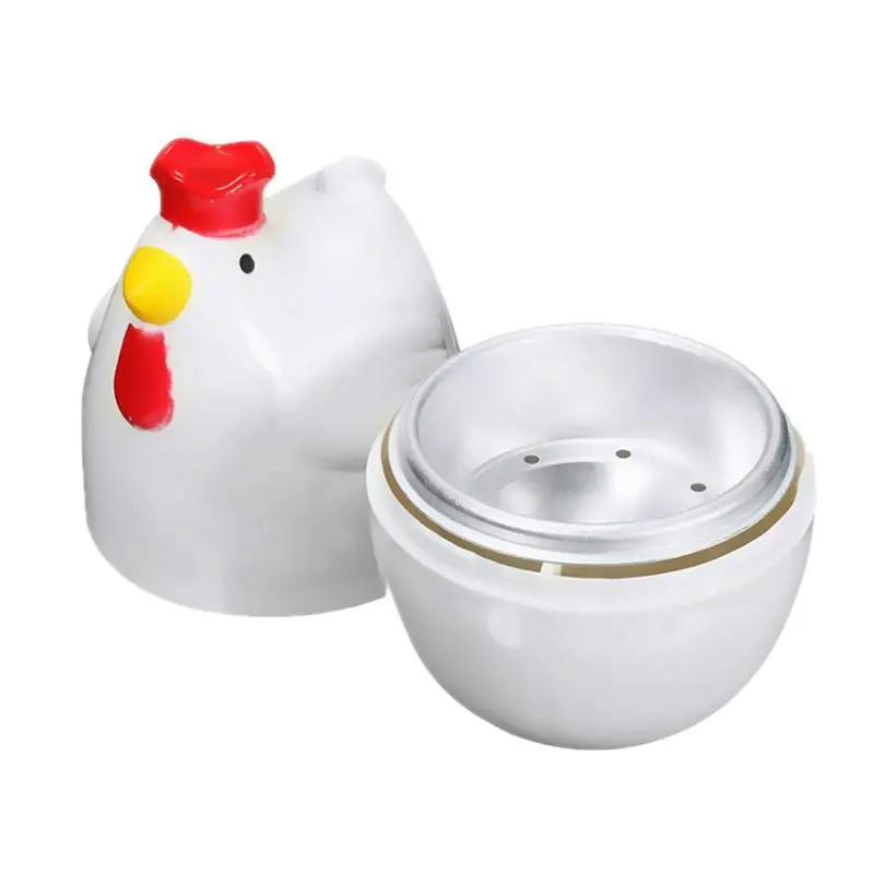 Chick-shaped 1 boiled egg steamer steamer pestle microwave egg cooker cooking tools kitchen gadgets accessories tools