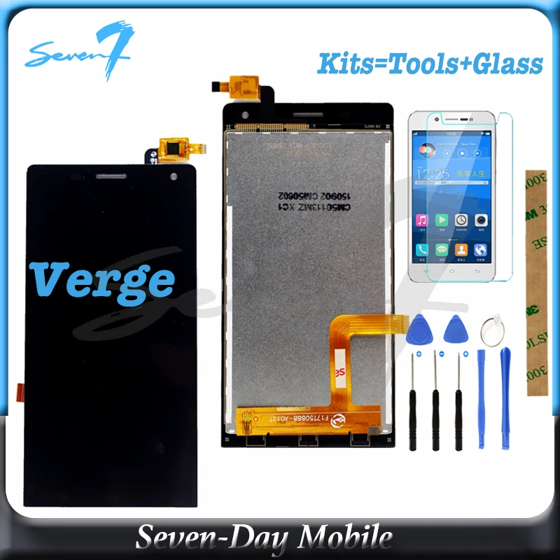 

Touch Screen LCD Display For Highscreen Verge LCD Display 5.0 inch 100% Tested One By One