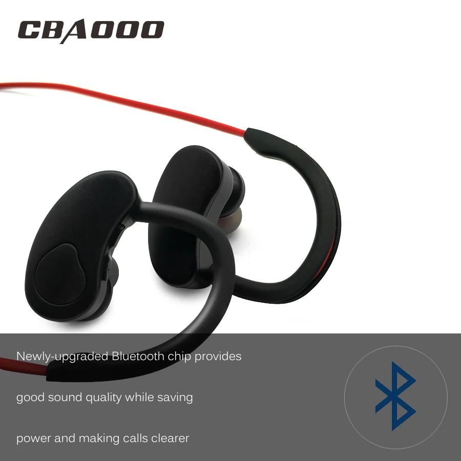 K100 Bluetooth наушники, беспроводные гарнитуры, наушники с крючком, Bluetooth спортивные наушники для бега с микрофоном, наушники для телефона