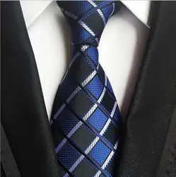 8 см Для мужчин классический галстук 100% шелк жаккард с цветочным принтом cravatta галстуки человек Жених Бизнес Аксессуары для галстуков