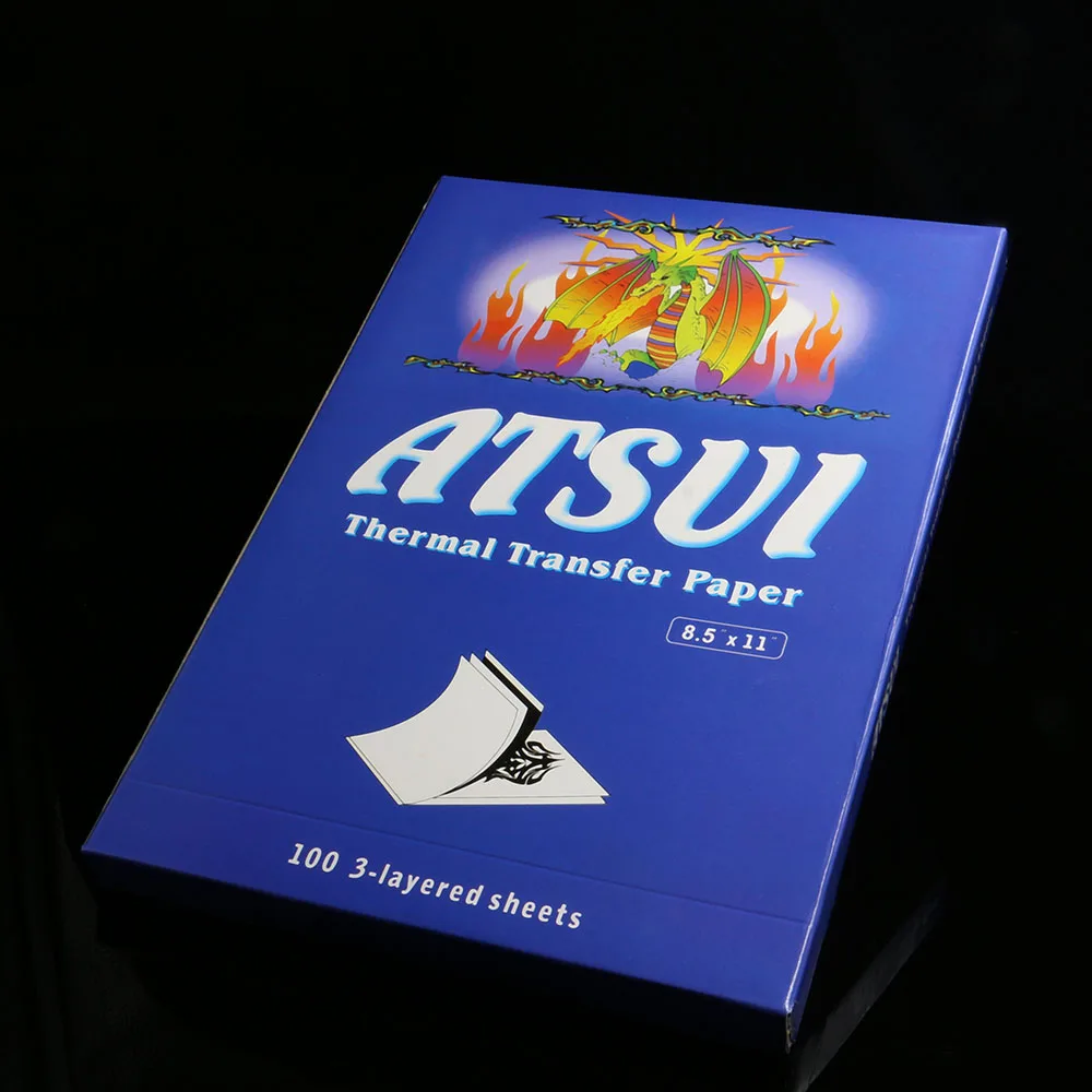 100 Sheets Thermal Tattoo Transfer A4 Size Thermal Stencil Carbon Tatoo