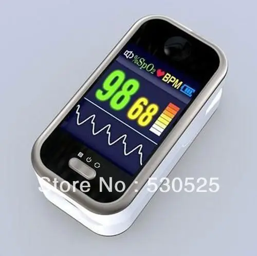

CE Certified Contec CMS50H Finger Pulse Oximeter Spo2 Monitor w/ PC software Oximetro