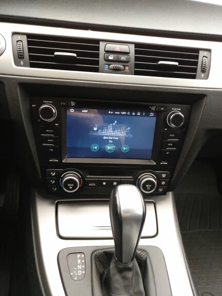 Best Quad Core 1024*600 Touch Screen Car Stereo for BMW E90 Android 7.1 DVD E91 Wifi 3G GPS Bluetooth Radio SD Canbus Free Map+DVR 4