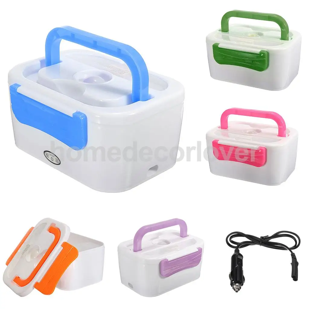 

Electric Heated Portable Compact FOOD WARMER Lunch Bento Box 40W 5 Colors