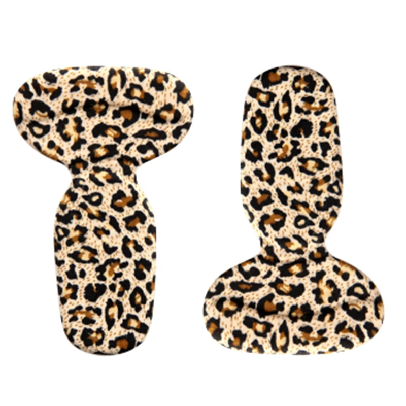 

VSEN silicone gel insoles for shoes pads foot care high heel protector cushion shoe insoles inserts (Leopard)