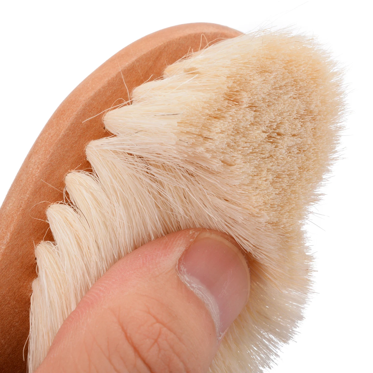 Newborn Baby Hairbrush Wooden Brush Natural Hair Brush Soft Bristles Scrub Massager Tools For Bathroom Accessories