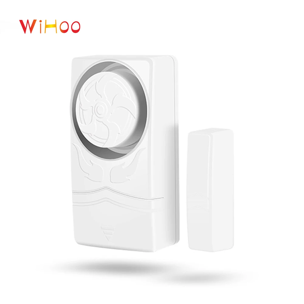 

WiHoo Mini Waterproof Touch Button Smart Home Welcome Doorbell Alarm Intelligent Wireless Doorbell alarm systems security