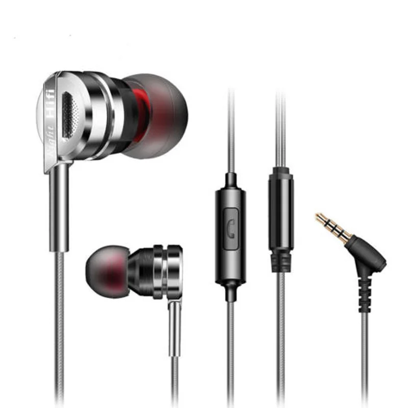 

QKZ DM9 earphones With Mic In-Ear Earbud Earphone Piston Headset Basic Version Stereo Headset For Smartphones