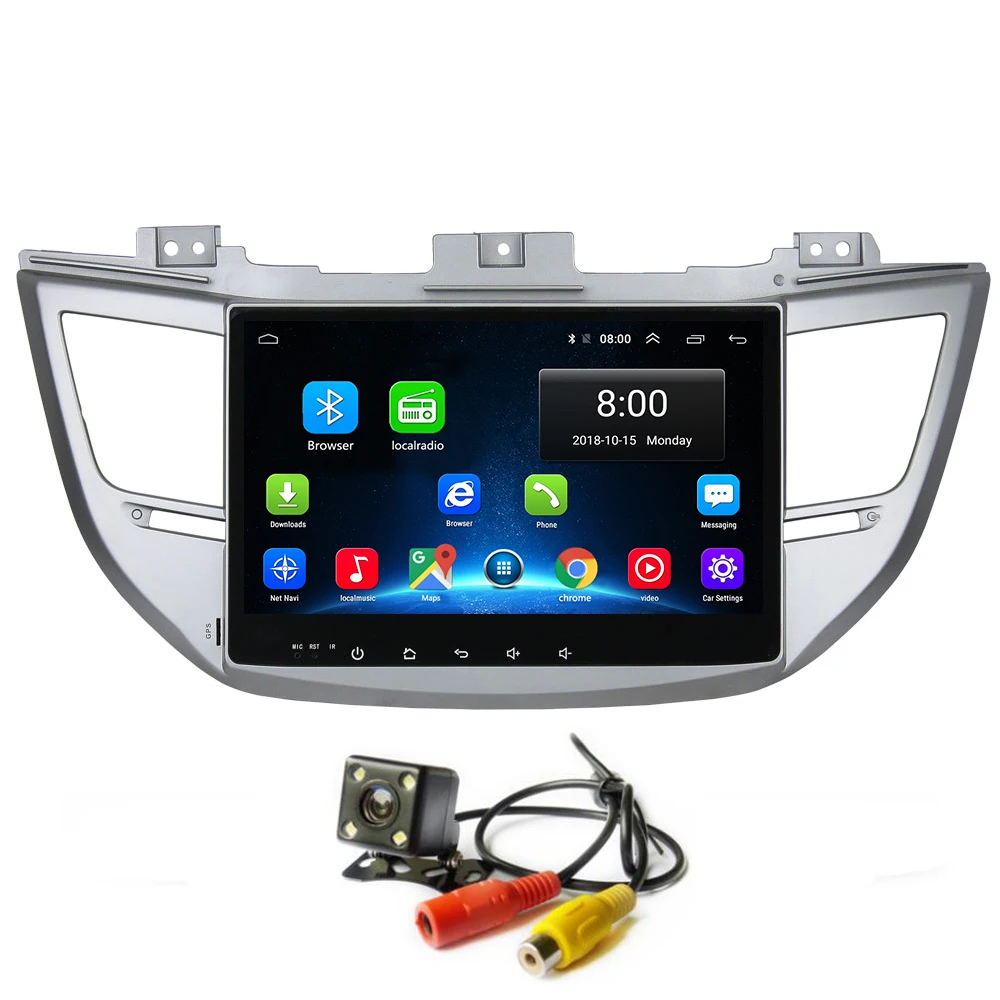 

Android 8.1 Car Radio GPS Player for Hyundai IX35 Tucson 2015-2017 Stereo Wifi Multimedia Buetooth Head Unit