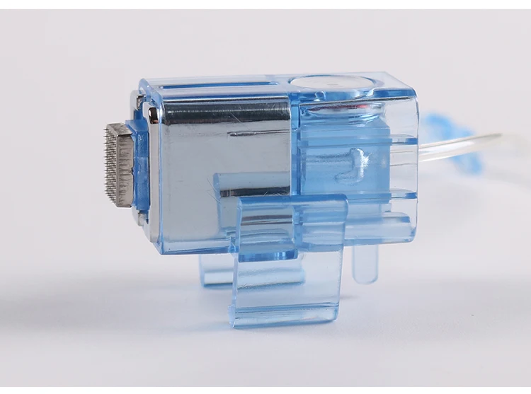 Nanômetro Radiofrequência Olho Rosto Corpo Foto Mesoterapia Agulhas Mesogun Pinhead Vanádio Titânio Theray Injector Cartucho - 7 Nanômetro radiofrequência olho rosto corpo foto mesoterapia