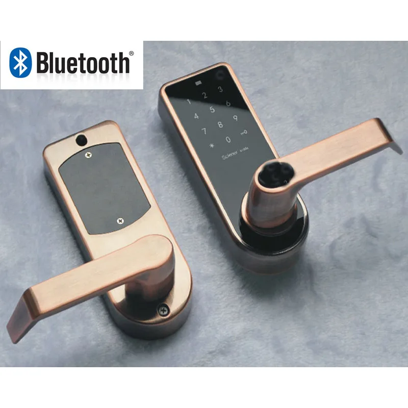 Умные замки Bluetooth с кодом сенсорного экрана для отеля и квартиры, совместимые с iOS и Android