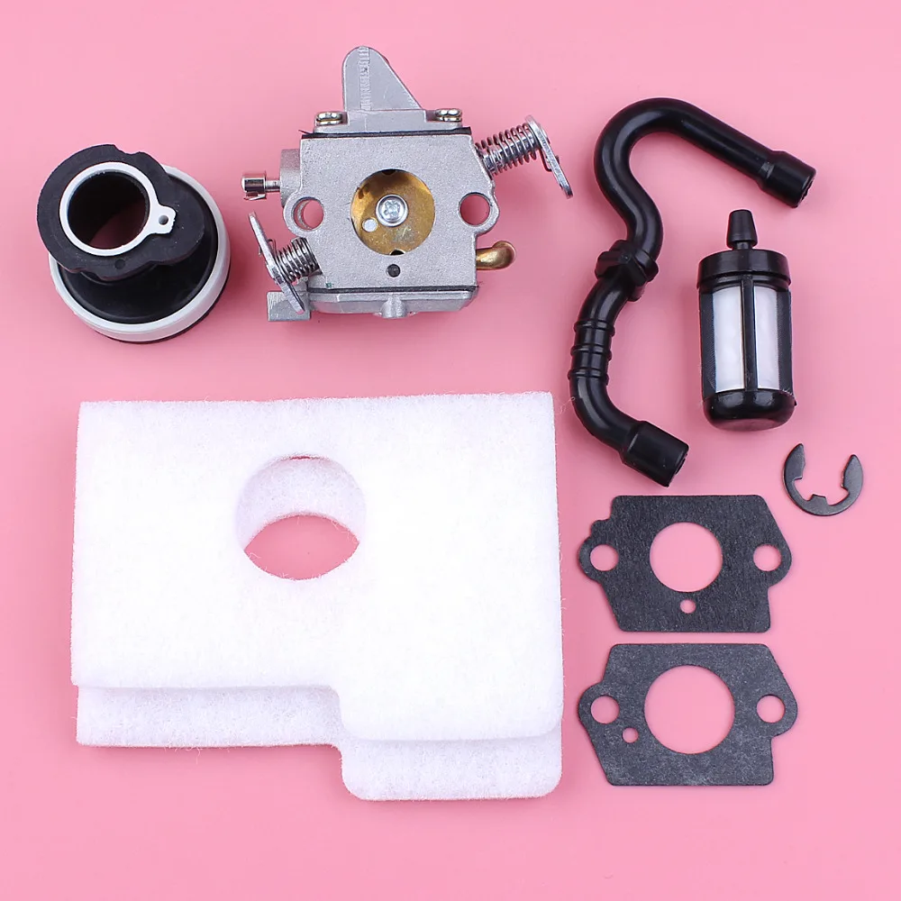 Online Colector de admisión de carburador combustible filtro de aire manguera junta para Stihl MS180 MS170 018 017 MS 180 170 motosierra parte