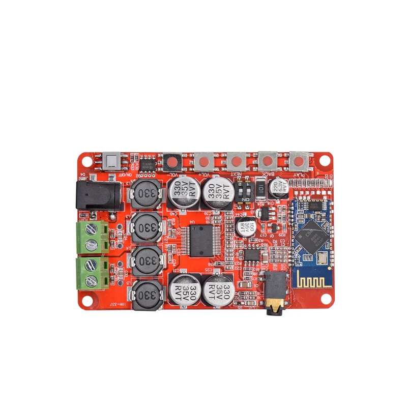 

Wireless Bluetooth 4.0 Audio Receiver Digital TDA7492P 50W+50W Amplifier Board Part component HIFI amplificador Power Amplifiers