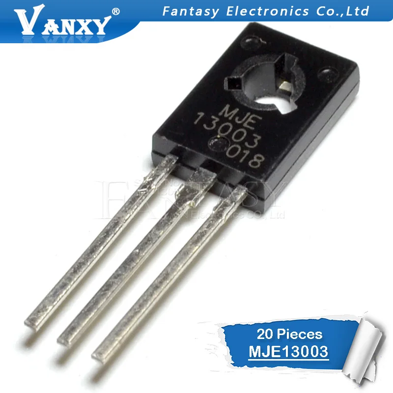 20PCS MJE13003 TO126 MJE13003 2 TO 126 E13003 E13003 2 new and original ...