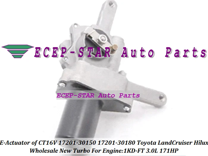 Turbo  Electromagnetic Actuator CT16V 17201-30180 17201-30150 For Toyota Land Cruiser Hilux KZJ90 KZJ95 D-4D 1KD-FT 3.0L 2.5L (2)