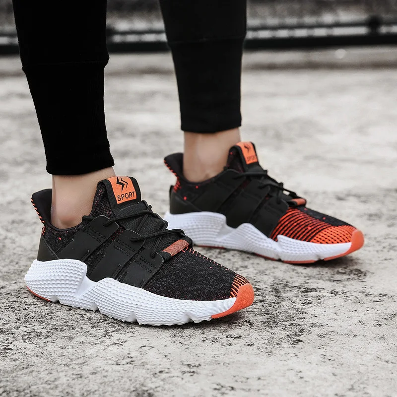 الأزياء العصرية حذاء رجالي مريحة ضوء تنفس تشغيل الرجال أحذية رياضية زيادة Flyknit في الهواء الطلق ارتداء مقاومة الرجال حذاء كاجوال الأزياء العصرية حذاء رجالي مريحة ضوء تنفس تشغيل الرجال أحذية رياضية زيادة Flyknit في الهواء الطلق ارتداء مقاومة الرجال حذاء كاجوال