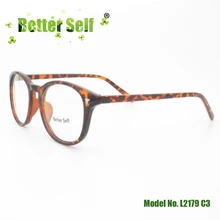 Gafas llanta completa mejor auto L2179 mujeres Ópticas Clásicas hombres gafas Retro redondo monturas para gafas ópticas baratas