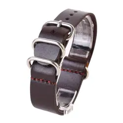 Ремешки для мм наручных часов 22 мм 24 мм круглый нержавеющая сталь кольцо булавки Пряжка браслет наручные часы полосы Замена интимные