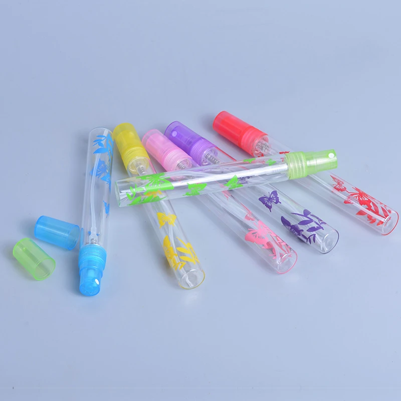 

MUB - 6Pieces/Lot 10ml Portable Mini Glass Spray Pump Bottle Perfume Atomizer Refillable Bottle For Traveler
