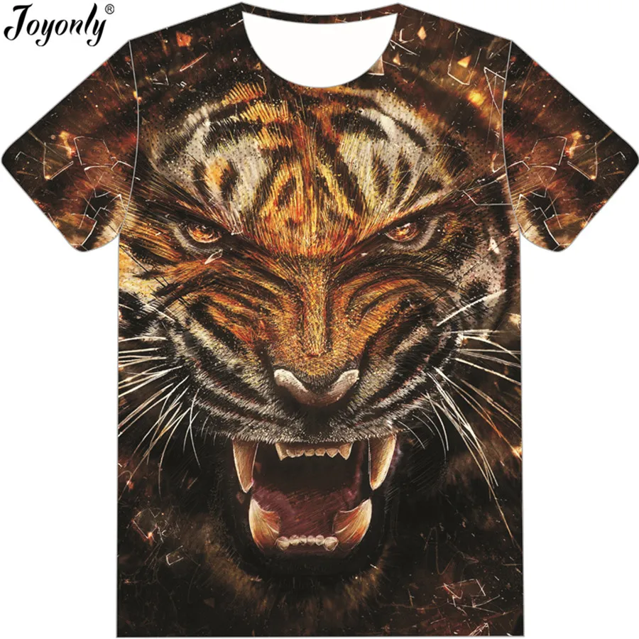tiger face t shirt