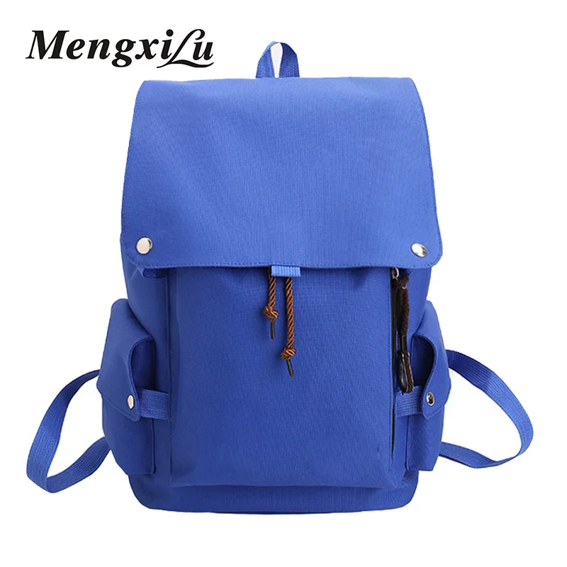 

MENGXILU New Arrive Rivets Backpacks Women High Quality School Bags For Teenagers Big Women Travel Backpacks Fashion Female Bags
