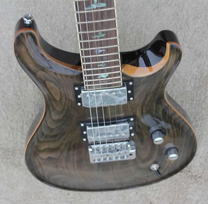 

PAS model KSG custom electric guitar tansparent finish 22 frets electric guitar top quality chinese made electric guitar