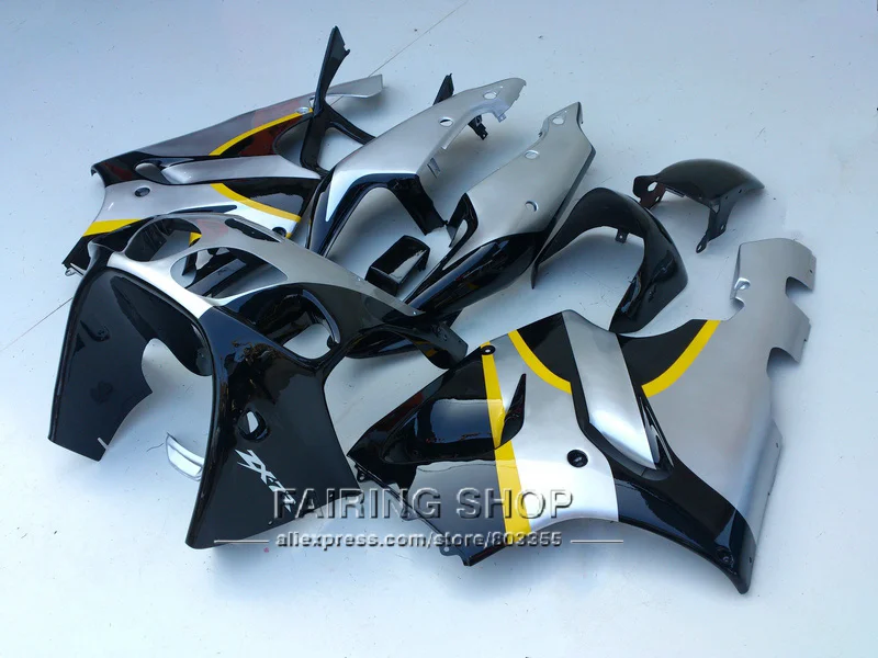 Серебристый Обтекатели пригодный для Kawasaki ninja ZX7R 1996 1997 1998 1999 2000 2001 2002 2003 96 01 02 03