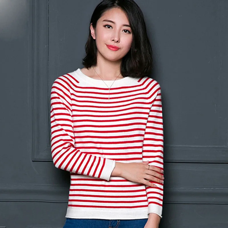 Черно Красный Свитер В Полоску Купить