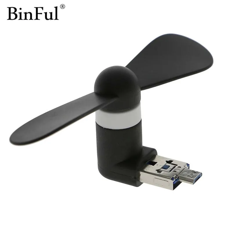 BinFul Pocket Fans USB Gadget Portable Summer Micro USB Cool Gadgets Mini Fan Universal For