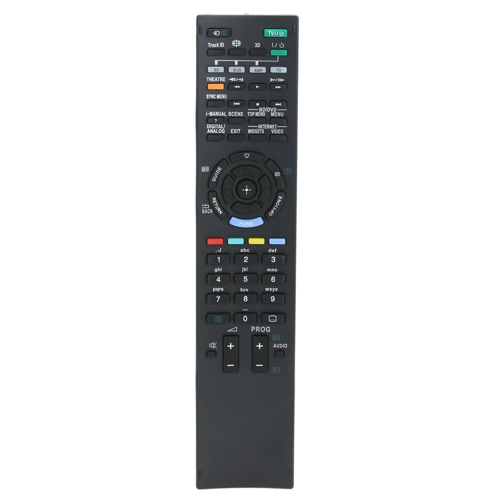 Smart TV Remote Control Replacement Television Remote Control Unit Black All Functions For Sony